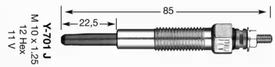 Свеча накаливания NGK 5116